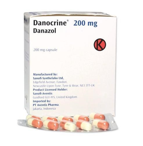 Danokrin (Danazol) v lékárně ČR Danokrin (Danazol)